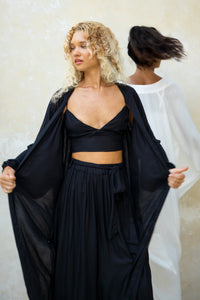 Meta Kimono / Black