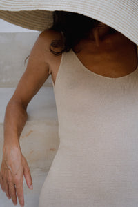 Candal Knit Dress / Vanilla