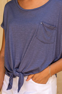 Darlene T-shirt / Indigo