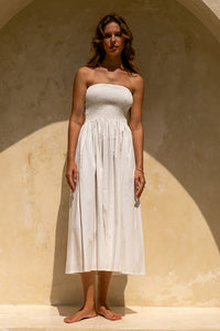 Lennox Midi Dress / Shell