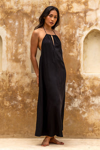 Lenny Maxi Dress / Black