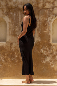Marseille Midi Dress / Black