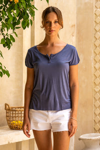 Zora T-shirt / Indigo