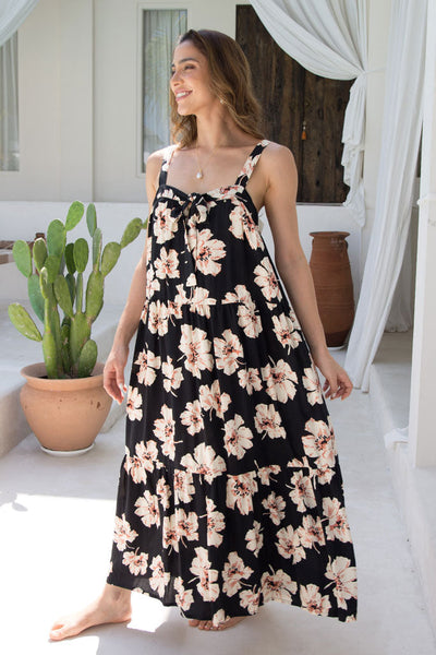 Hibiscus hotsell maxi dress