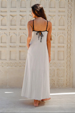 Akari Midi Dress - Natural