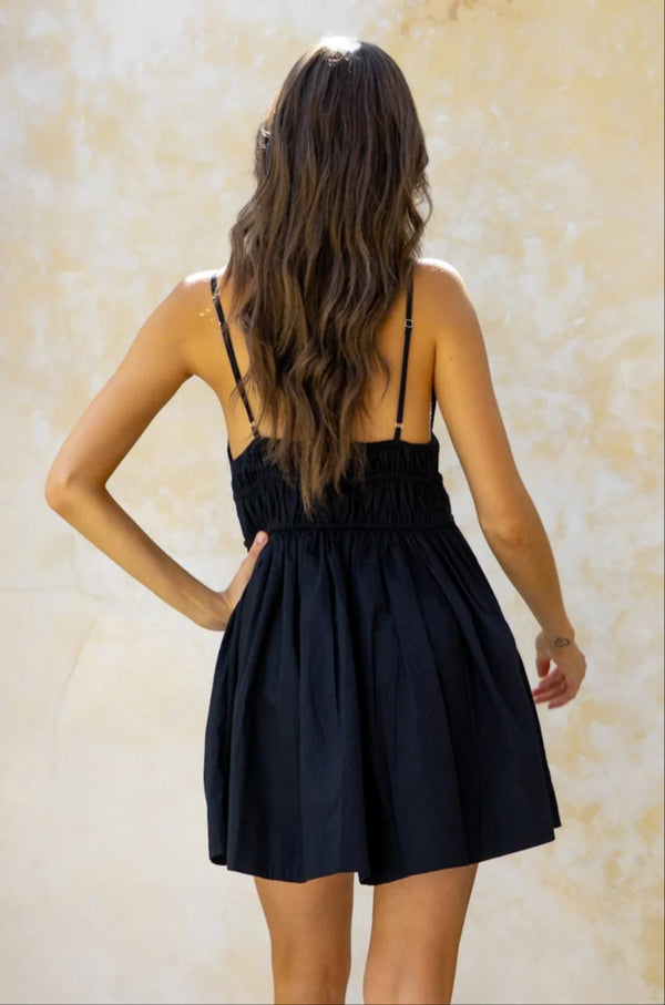 Bella Mini Dress - Black