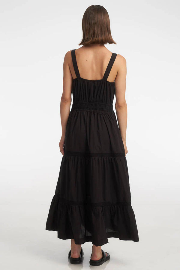 Josephine Maxi Dress - Black
