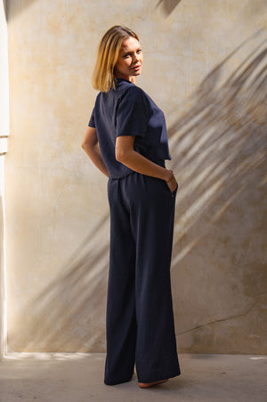 Alba Pants - Navy