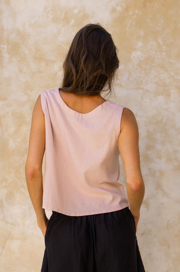 Ava Top - Rose