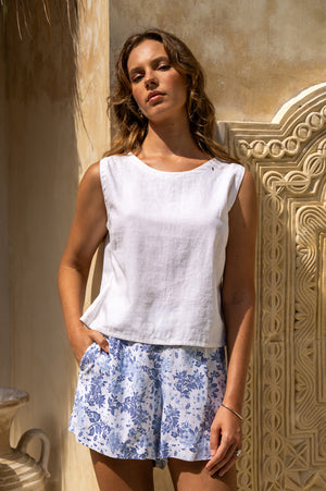 Ava Top - White