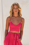Amina Top / Hot pink