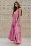 Naomi Maxi Dress / Coral