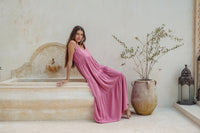 Naomi Maxi Dress / Coral