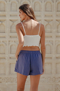 Mira Shorts / Indigo