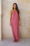 Lenny Maxi Dress / Coral