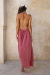 Lenny Maxi Dress / Coral