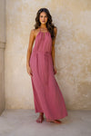 Lenny Maxi Dress / Coral