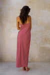 Eliza Midi Dress / Coral