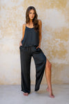 Jola Long Pants / Green Bottle