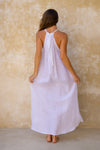 Mara Maxi Dress / White