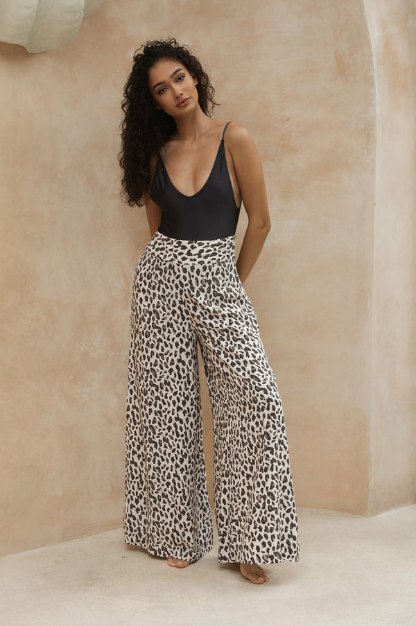 Dahlia Pants - Leopard