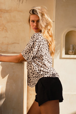 Eliza Top - Leopard