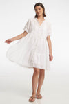 Janice  Midi Dress / White