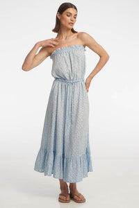 Joanne Maxi Dress / Sky Blossom