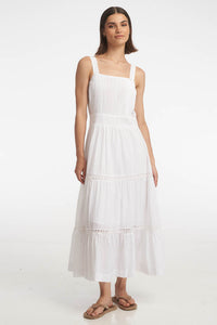 Josephine Maxi Dress / White