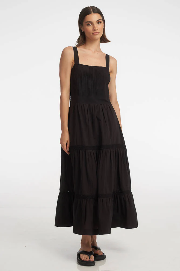 Josephine Maxi Dress - Black