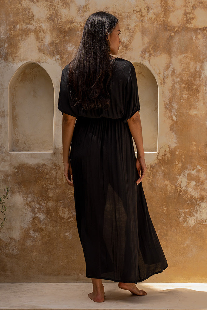 June Maxi Dress / Black