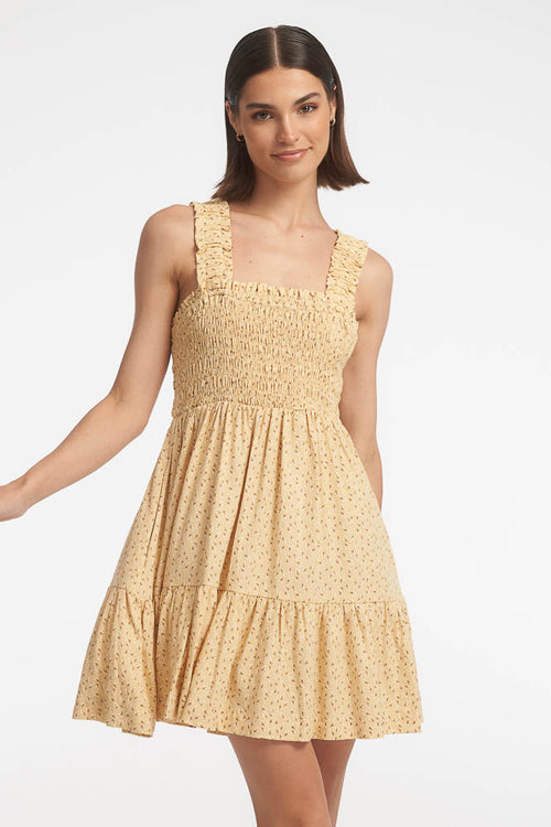 Kalea  Mini Dress / Safron Blossom