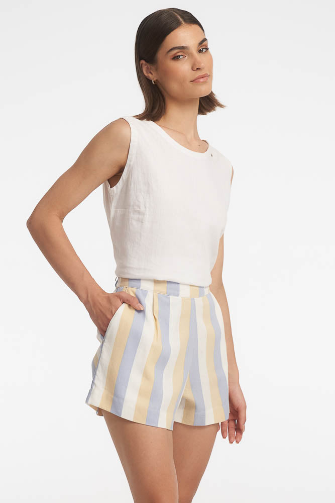 Kinsley  Shorts / Sky Streaks