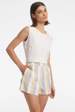 Kinsley Shorts - Sky Streaks