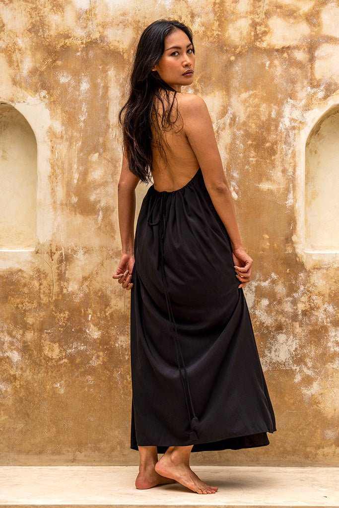 Lenny Maxi Dress / Black