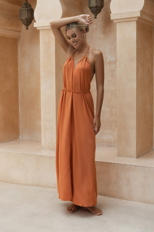 Lenny Maxi Dress - Orange