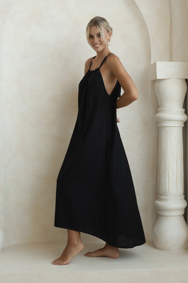 Mara Maxi Dress - Black