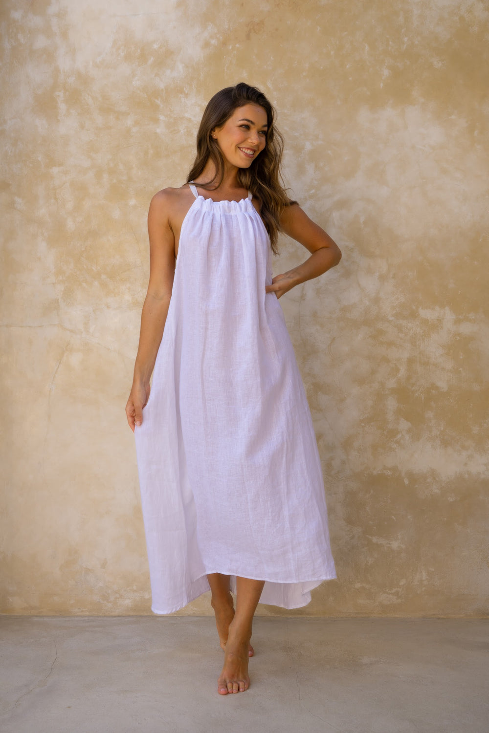 Mara Maxi Dress - White