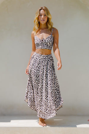 Naia Skirt - Leopard