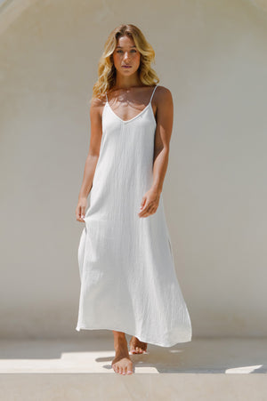 Naura Maxi Dress - Shell
