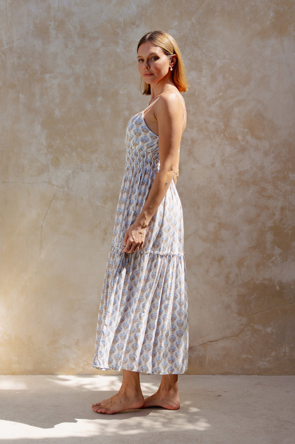 Nicole Dress - Serene Sky