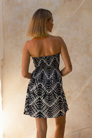 Rio Dress - Black Batik