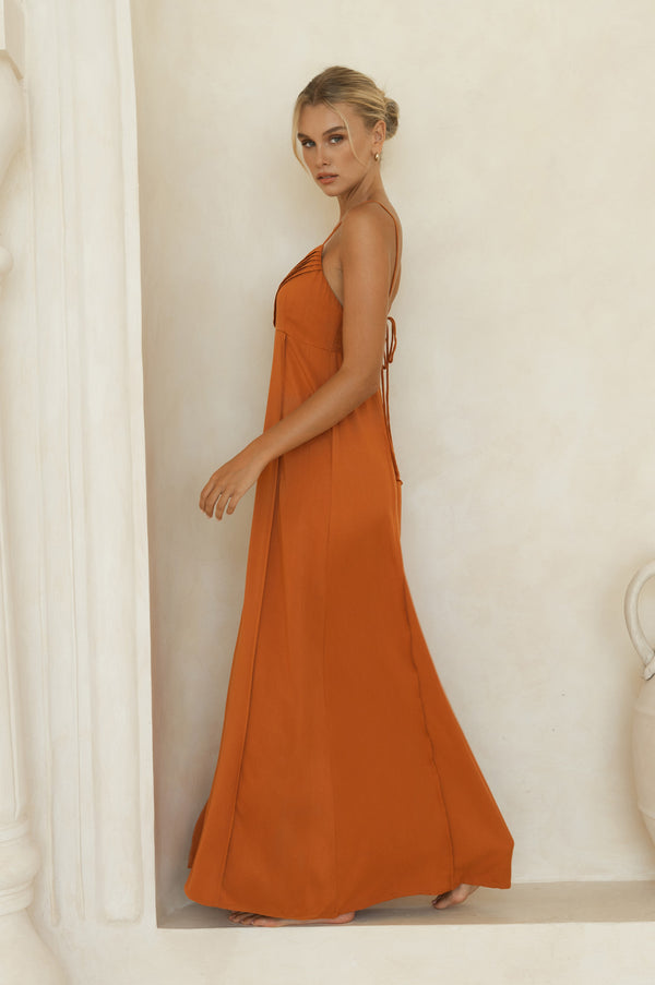 Solara Dress - Orange