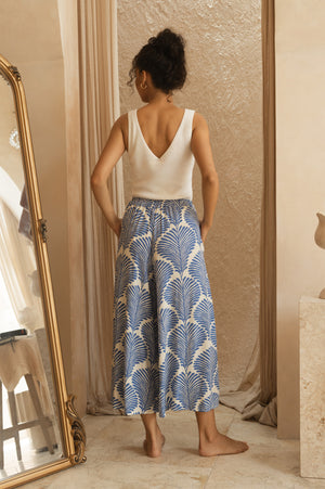 Tavi Pants - Ocean Bloom