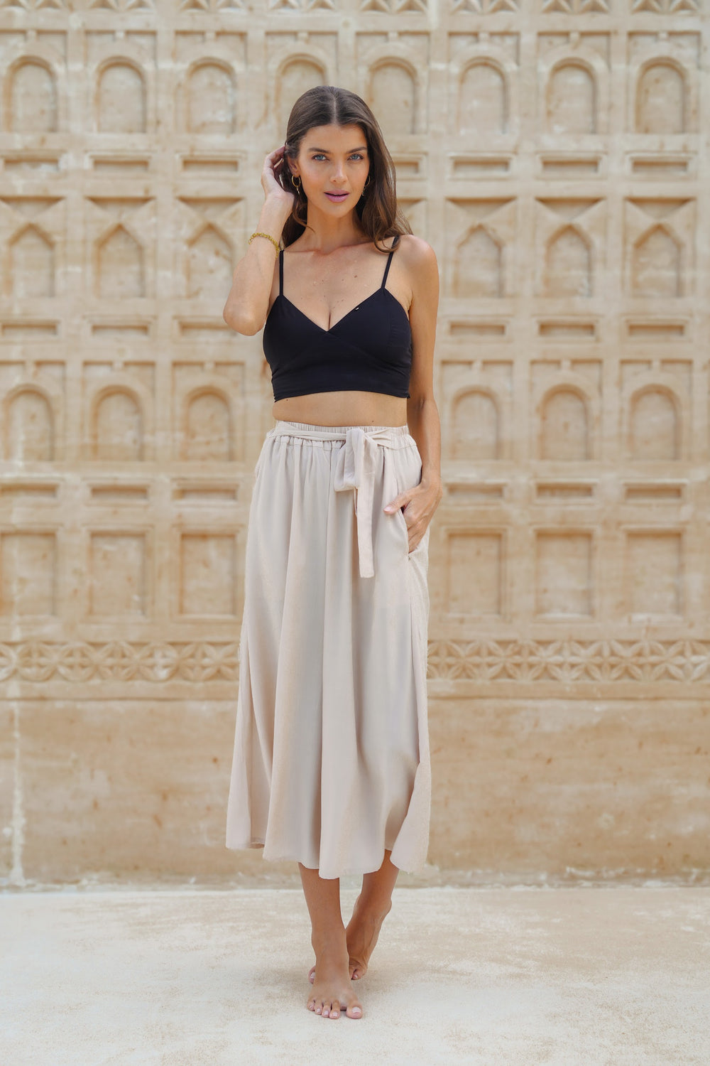 Tavi Pants - Beige