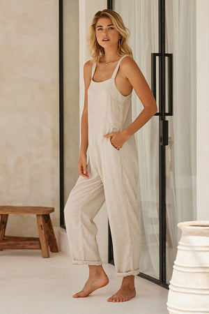 Benedetta Jumpsuit - Natural