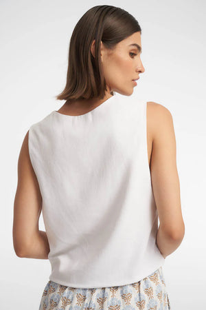 Billy Vest - White
