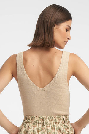 Isabel Knit Top - Vanilla