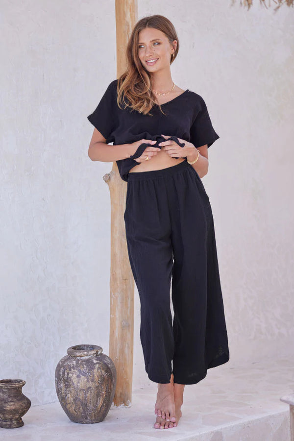 Jace Long Pants - Black