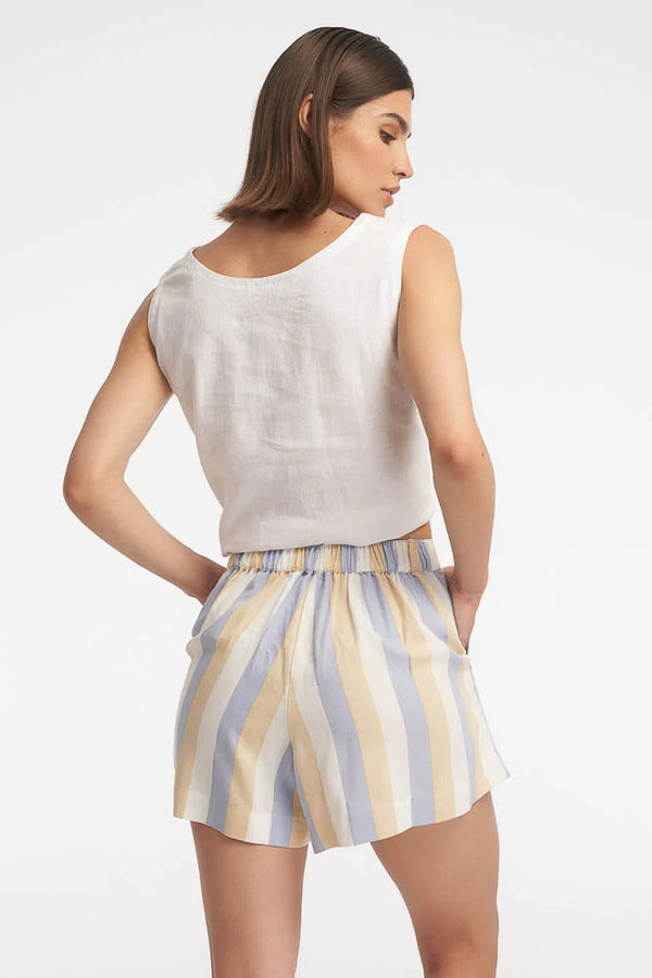 Kinsley Shorts - Sky Streaks